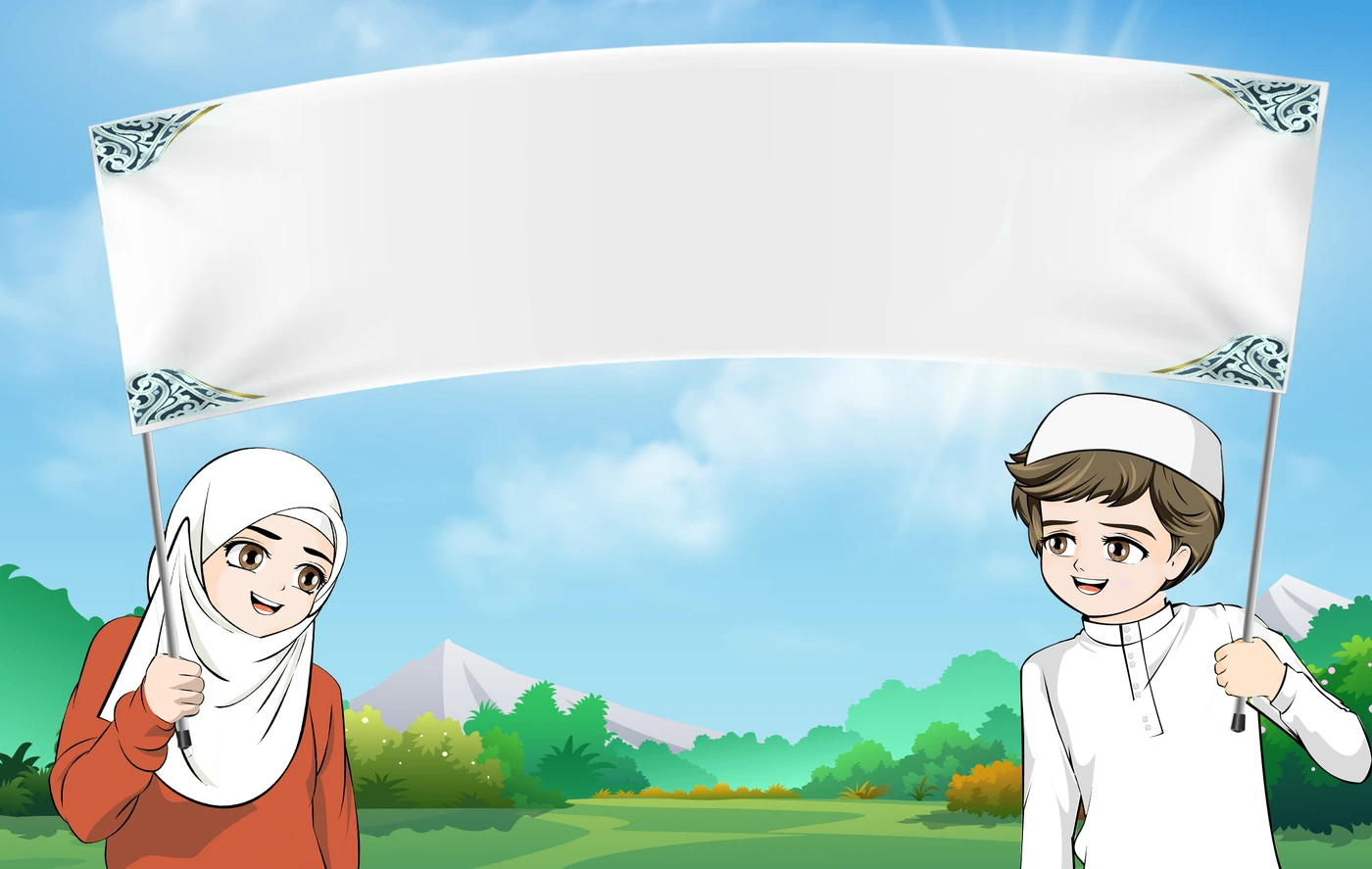 رسم من الكتاب يرافق هَيَّا نَتَذَكَّرُ يَا أَصْدِقَائِي