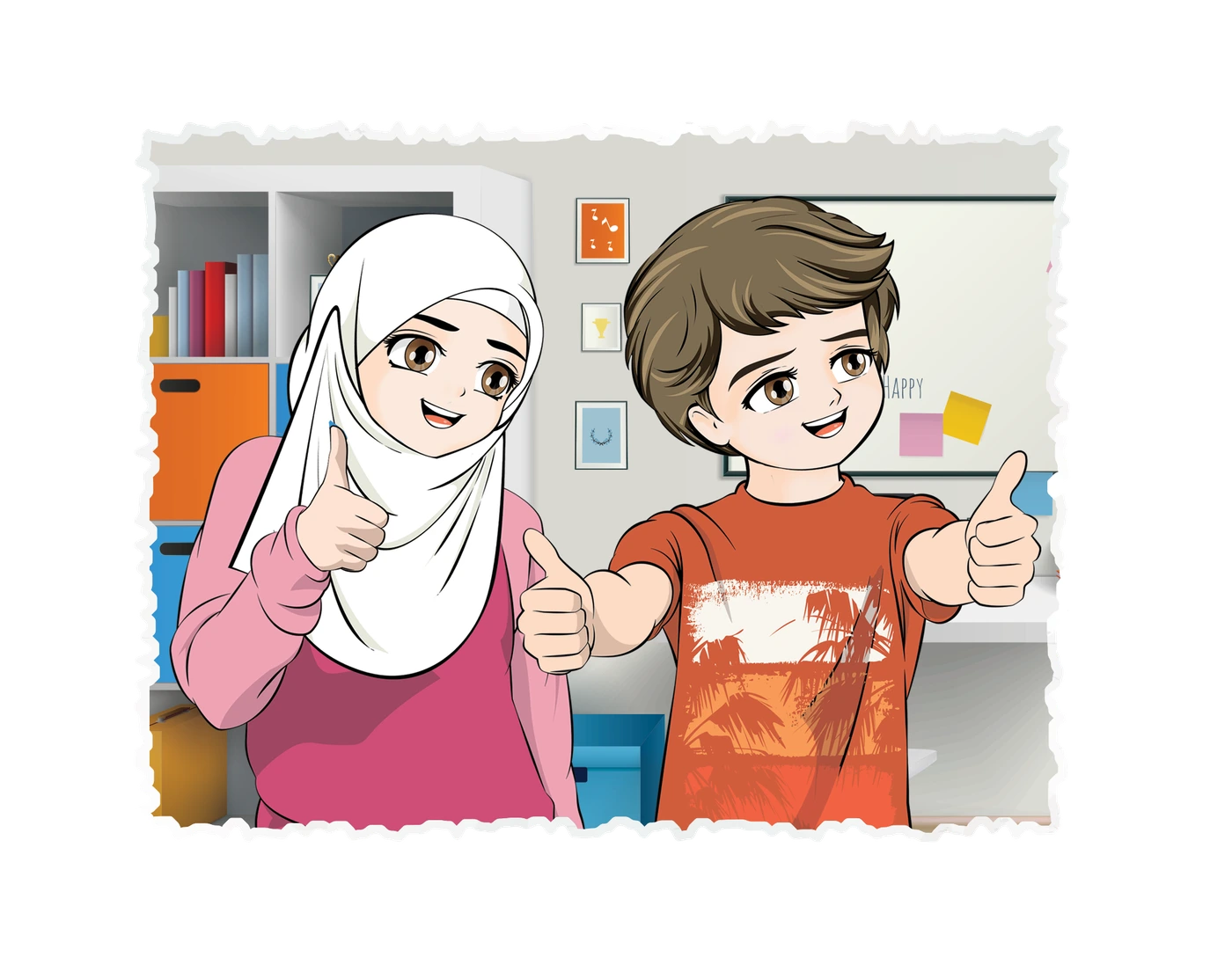 رسم من الكتاب يرافق تَأْيِيدُ اللهِ لِلْأَنْبِيَاءِ وَالرُّسُلِ بِالمُعْجِزَاتِ