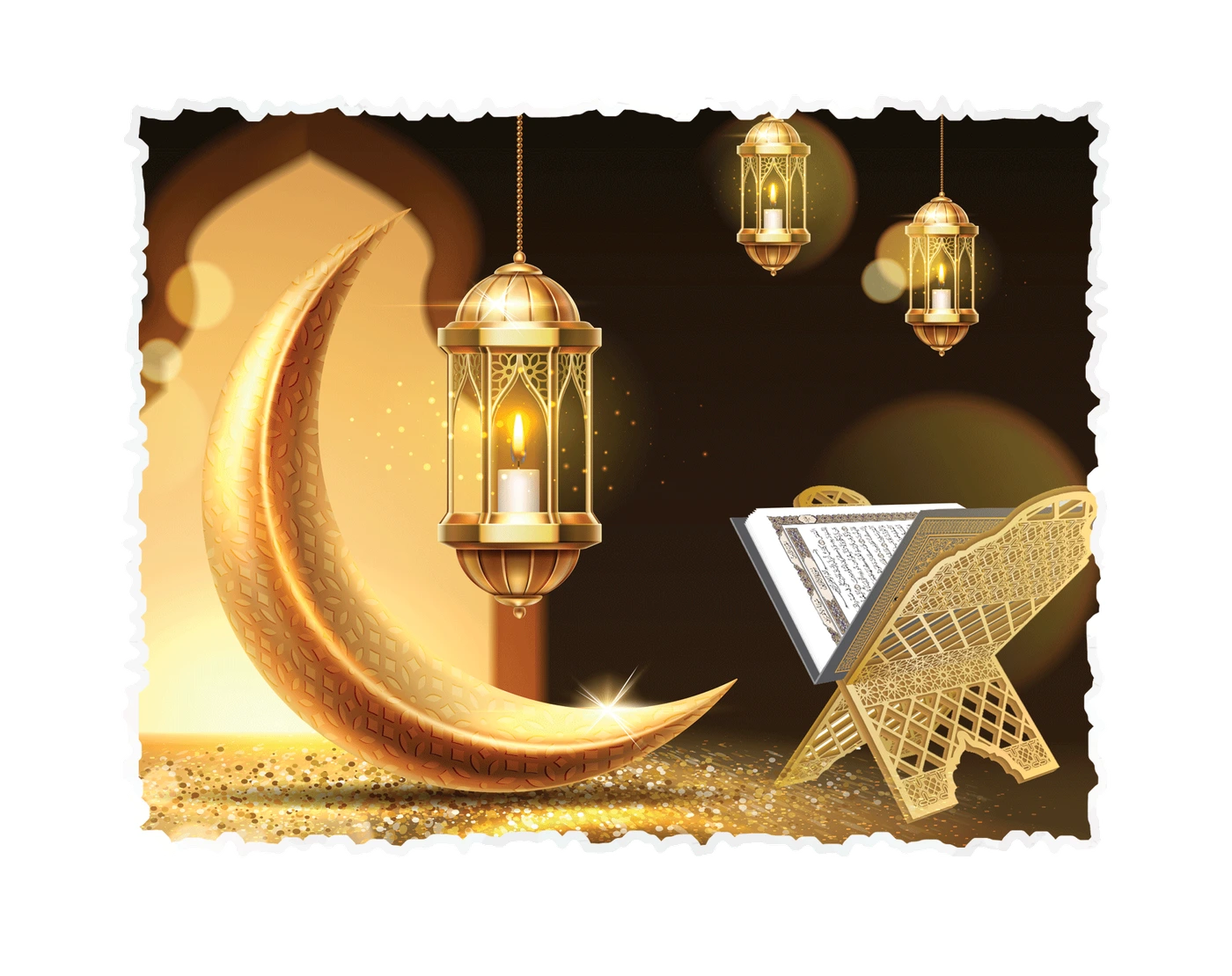 رسم من الكتاب يرافق فَضَائِلُ الصَّلَاةِ